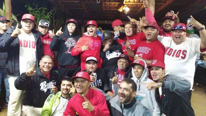 Los Indios de Lázaro Méndez son los campeones de la liga de béisbol de Tecate 