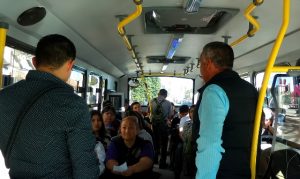 Inspecciona SITMUN servicio correcto del transporte local