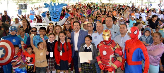 Celebra Gobierno del Estado a mas de 2 mil infantes de la Zona Este de Tijuana con evento del Día del Niño