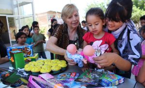 Festeja DIF Tecate a niñas y niños en El Recreo