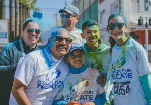 Con éxito se realizó la tercera edición The Color Run Tach Tecate 2017