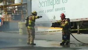 Participan Bomberos de Tecate en simulacro Binacional México-Estados Unidos