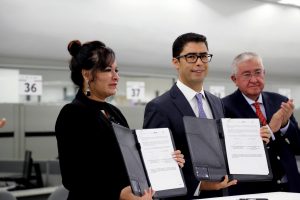 PRODECON y SAT firman convenio para instalar oficinas de atención virtual, proyecto BINNIZÁA
