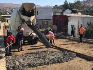 Ayuntamiento da banderazo de pavimentación en la Colosio