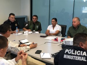 Coordinan estrategias mandos policiales en Tecate