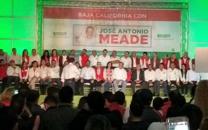 En su visita a Tijuana #JoseAntonioMeade no fue tajante sobre el tema del muro