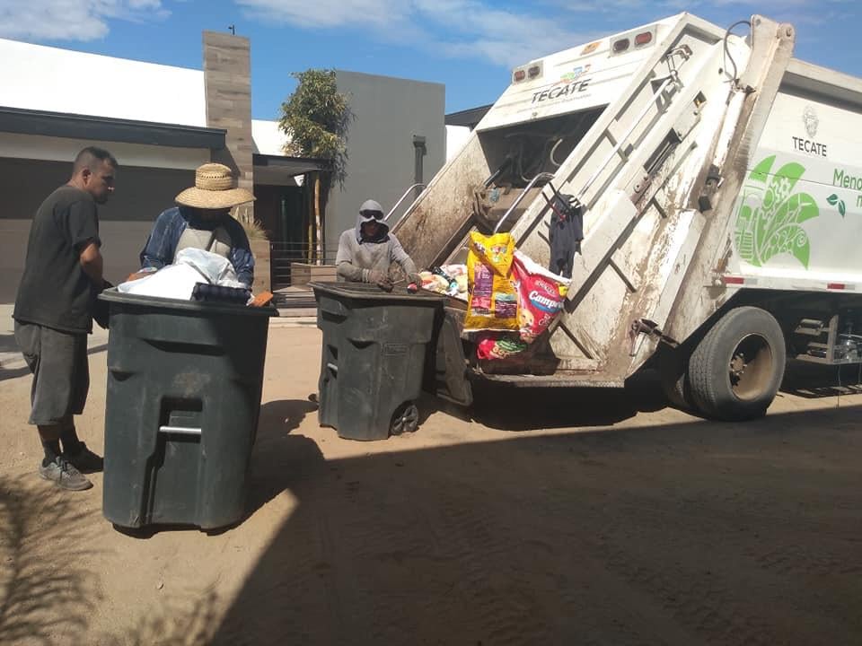 Obras públicas recolecta 780 toneladas de basura en Tecate