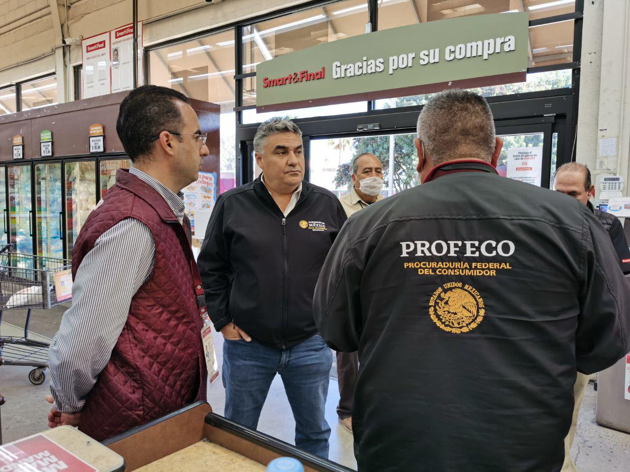 Supervisa Ruiz Uribe clausura de negocios por parte de la Profeco