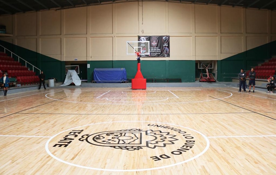 Entregan Nueva Cancha De Básquetbol En El Gimnasio Municipal