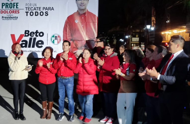 Beto Valle inicia su campaña en busca de una diputación por Tecate