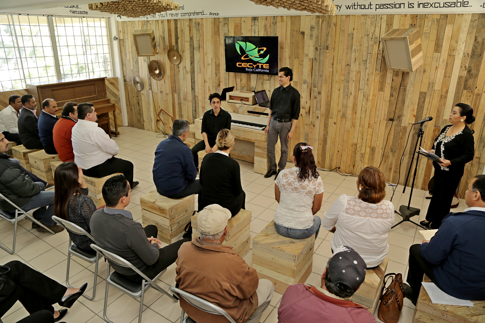 Inauguran Sala de Música y Arte en plantel CECyTE BC Pacífico