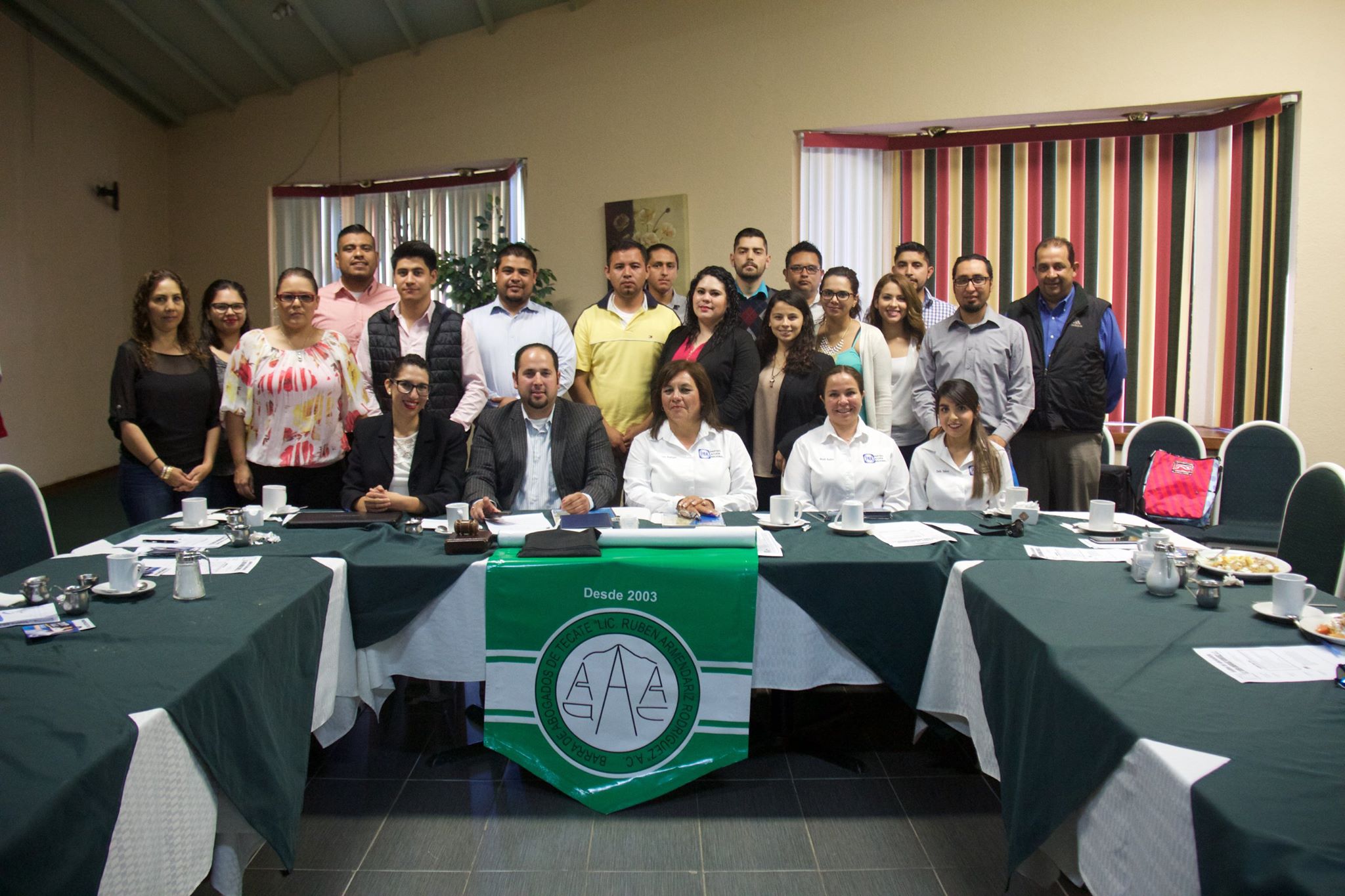 Lucy Rodríguez expone ante la Barra de Abogados de Tecate “Lic. Rubén Armendáriz Rodríguez”