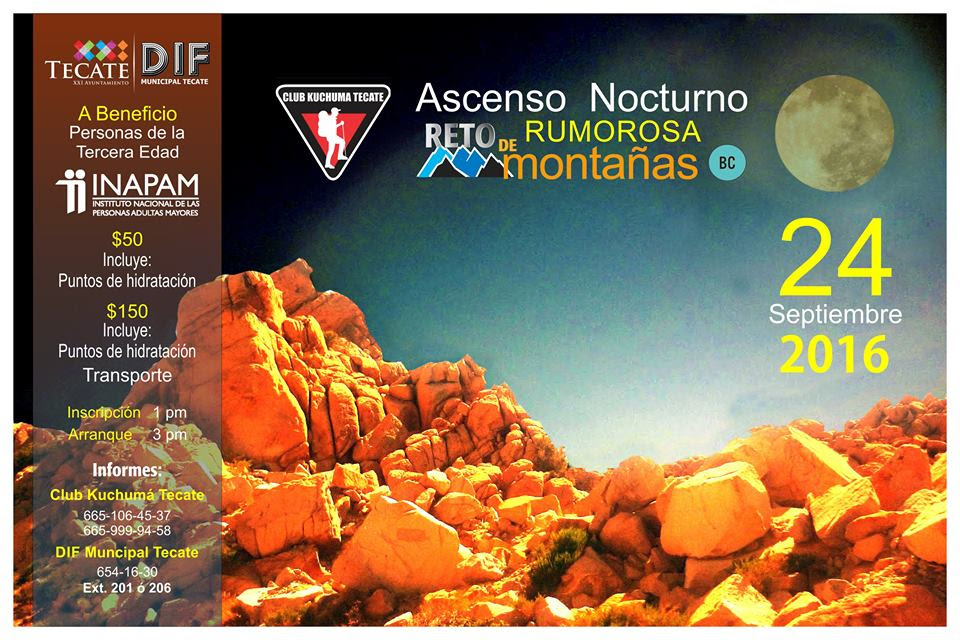 La seguridad será prioridad en el Ascenso Nocturno de la Rumorosa