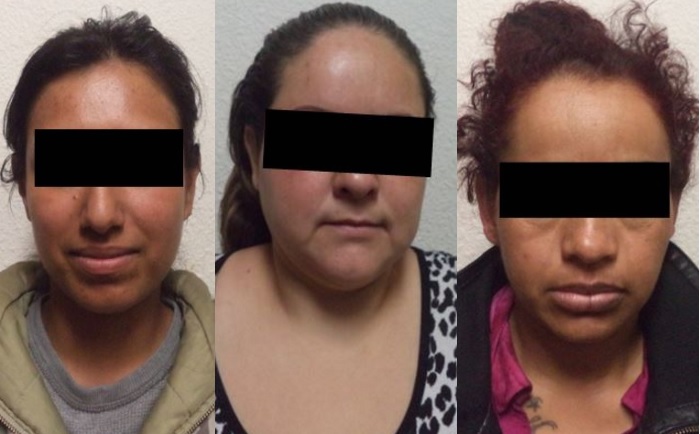 Detienen a tres mujeres por fraude, violencia familiar y omisión de cuidados