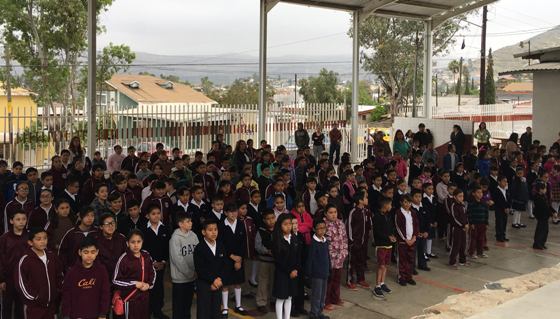 Avanzan preparativos para regreso a clases en Baja California