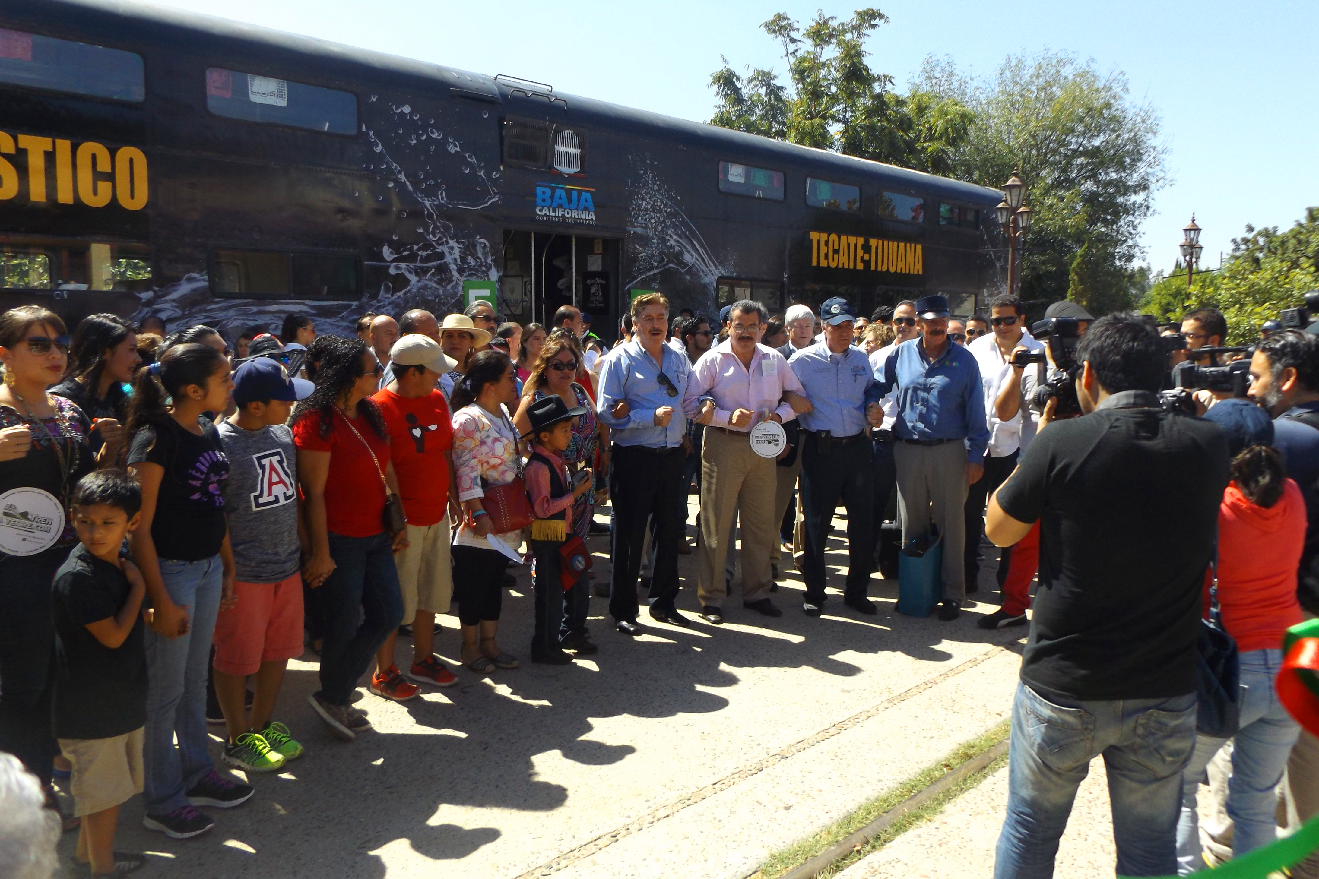 Promueven recorridos del Tren Turístico Tijuana-Tecate