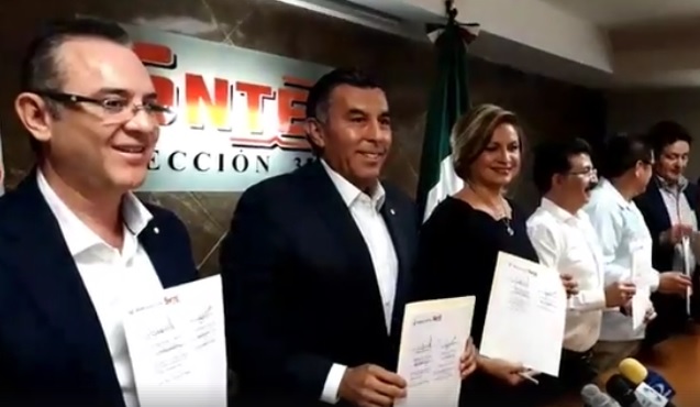 Acuerdan SNTE y Gobierno del Estado pago a interinos y jubilados