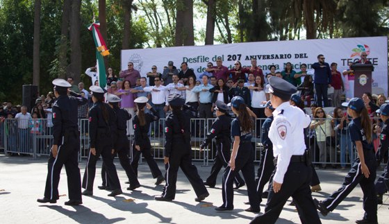 Se realizó en Tecate el tradicional desfile de la Independencia de México