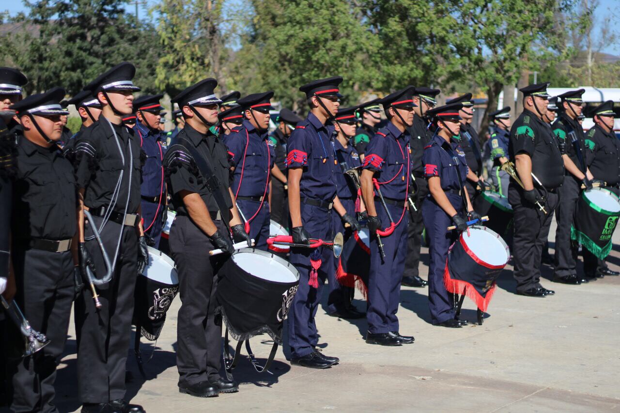 Tecate fue sede del Encuentro Estatal de Bandas de Guerra, Categoría Master 