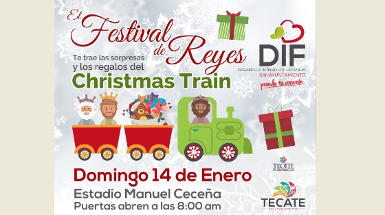 Llegará el tradicional Christmas Train a Tecate