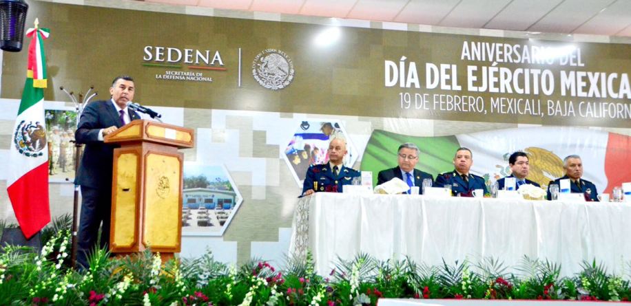 Reconoce Gobierno del Estado valor y lealtad del Ejército Mexicano