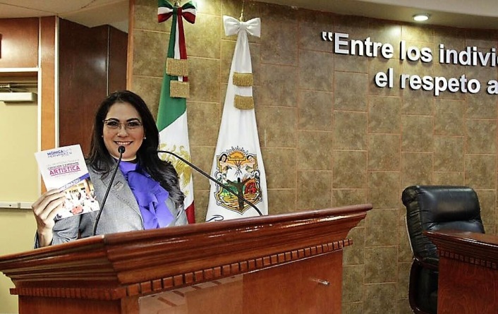 La Dip. Mónica Hernández “La Chula” presentó iniciativa para dar origen a la Ley de Estímulo Fiscal a la Creación Y Expresión Artística
