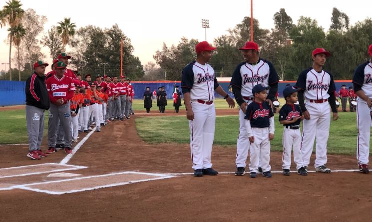 Inicia la temporada 2018 de béisbol con el equipo Indios de Tecate