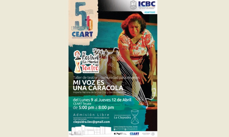 Taller de Teatro y Comunidad para Mujeres "Mi voz es una caracola| CEART Tecate