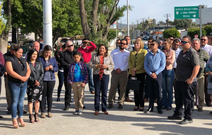 Protección Civil de Tecate conmemora 8vo. aniversario del sismo que afectó la capital del estado