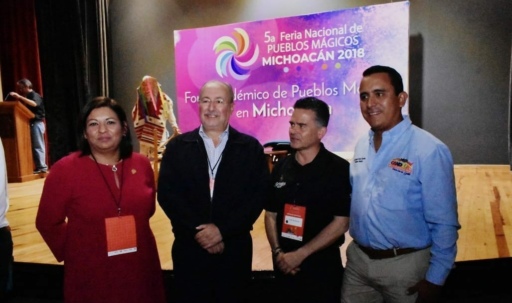 Promovieron a Tecate en la 5ta. Feria Nacional Pueblos Mágicos en Morelia Michoacán