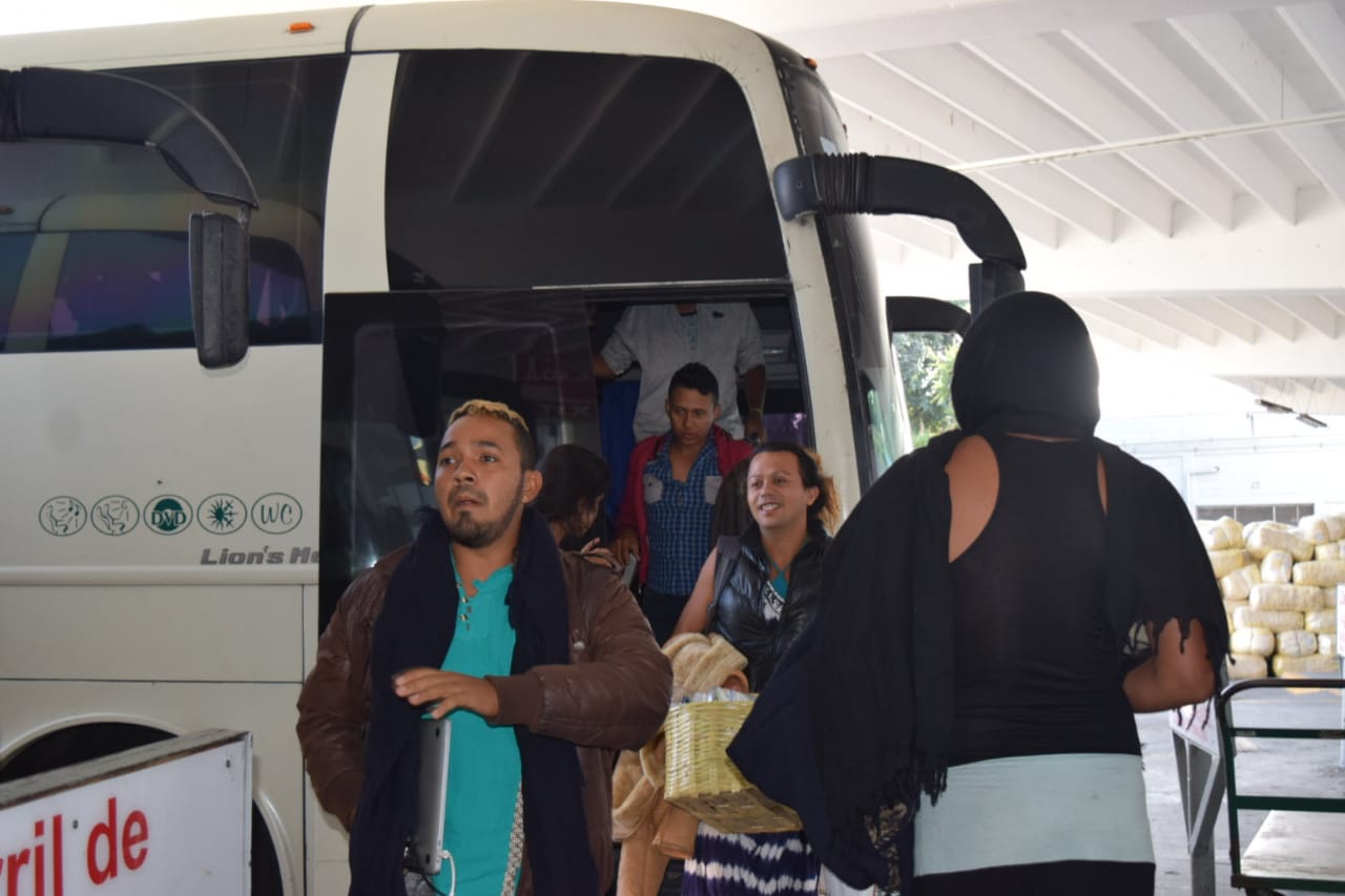 Llega a Baja California primer grupo de centroamericanos migrantes