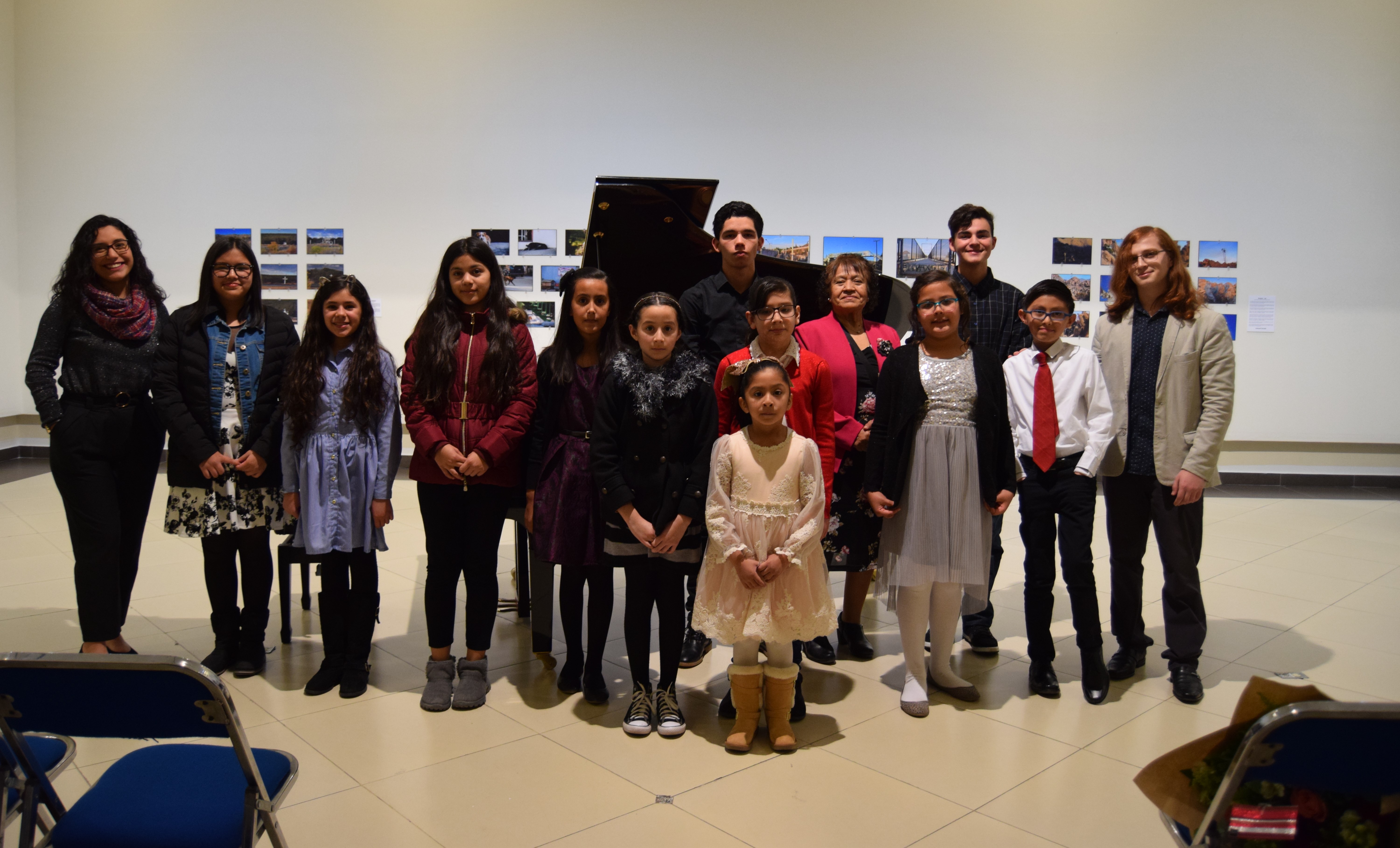 Recital de clausura  de piano por alumnos de CEART Tecate