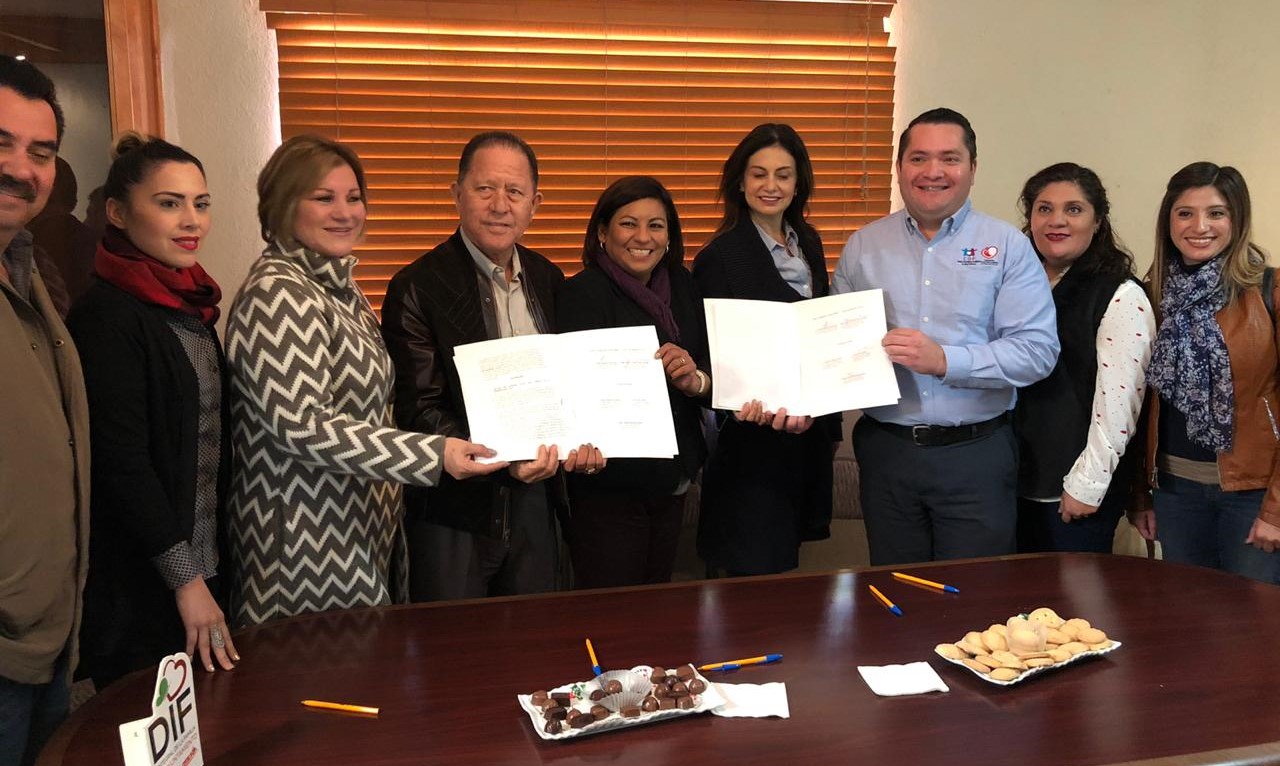 Firma DIF Tecate convenio para atender a niñas y niños con cáncer