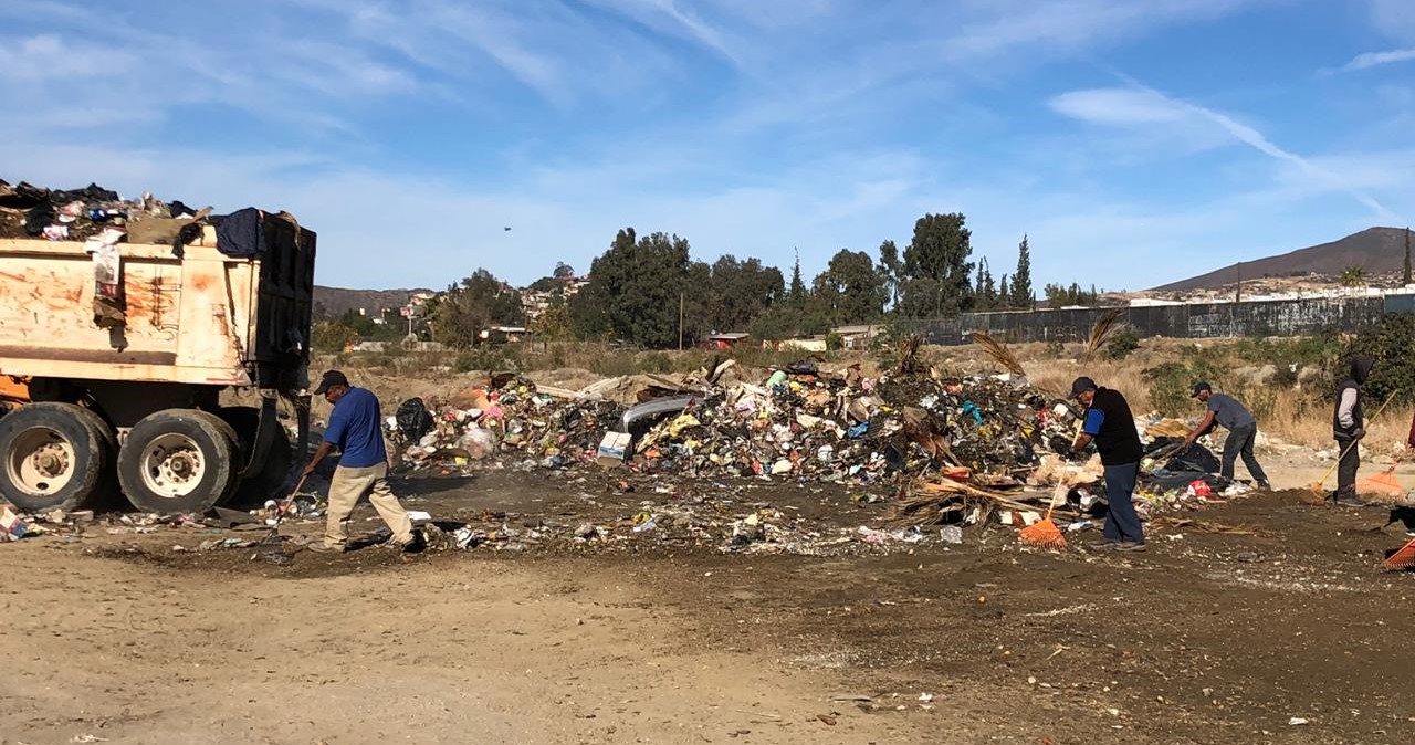 Quedó libre de basura el Río Tecate