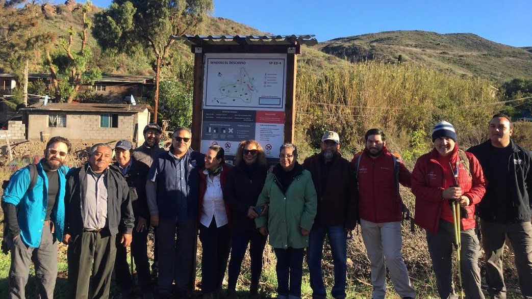 Participa Gobierno del Estado en inauguración del sendero “El Descanso” en Playas de Rosarito más de 150 senderistas