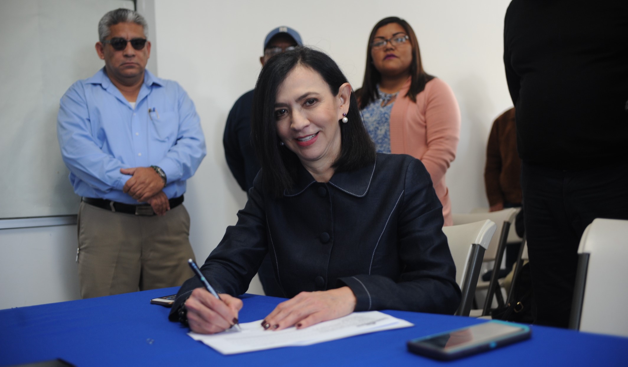 Quedó registrada Eloísa Talavera Hernández