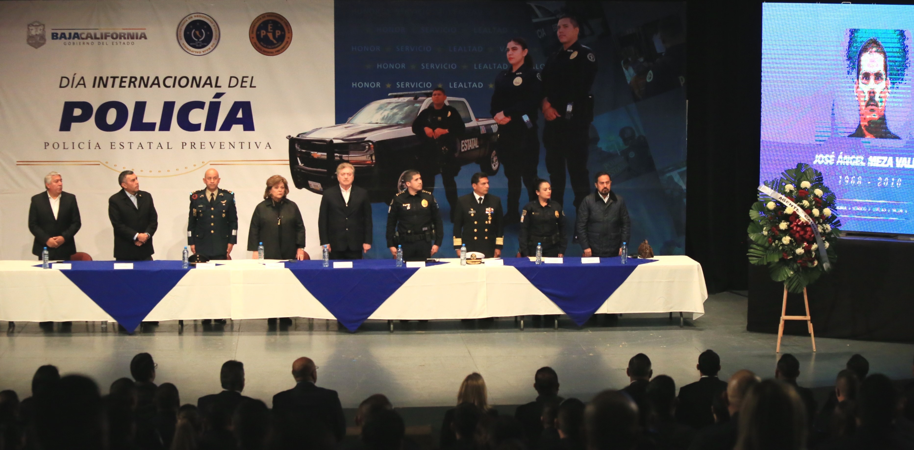 Encabeza Gobernador Kiko Vega ceremonia conmemorativa del Día Internacional del Policía 2019