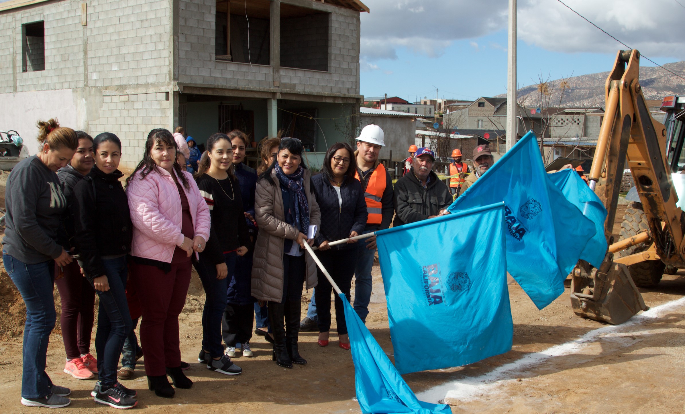 Inician obra de agua potable en zona poniente
