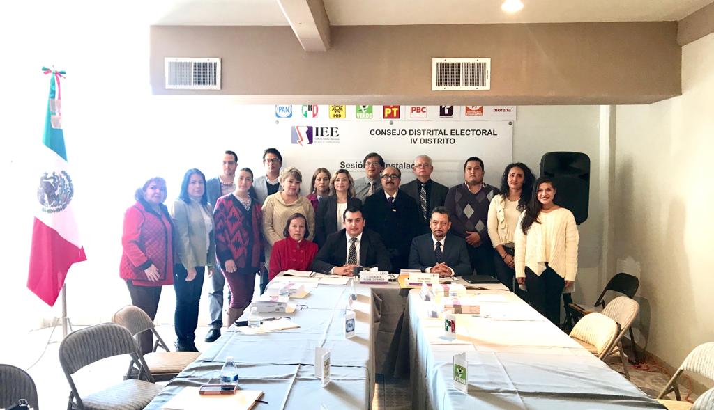 Inicia instalación de Consejos Distritales del IEEBC