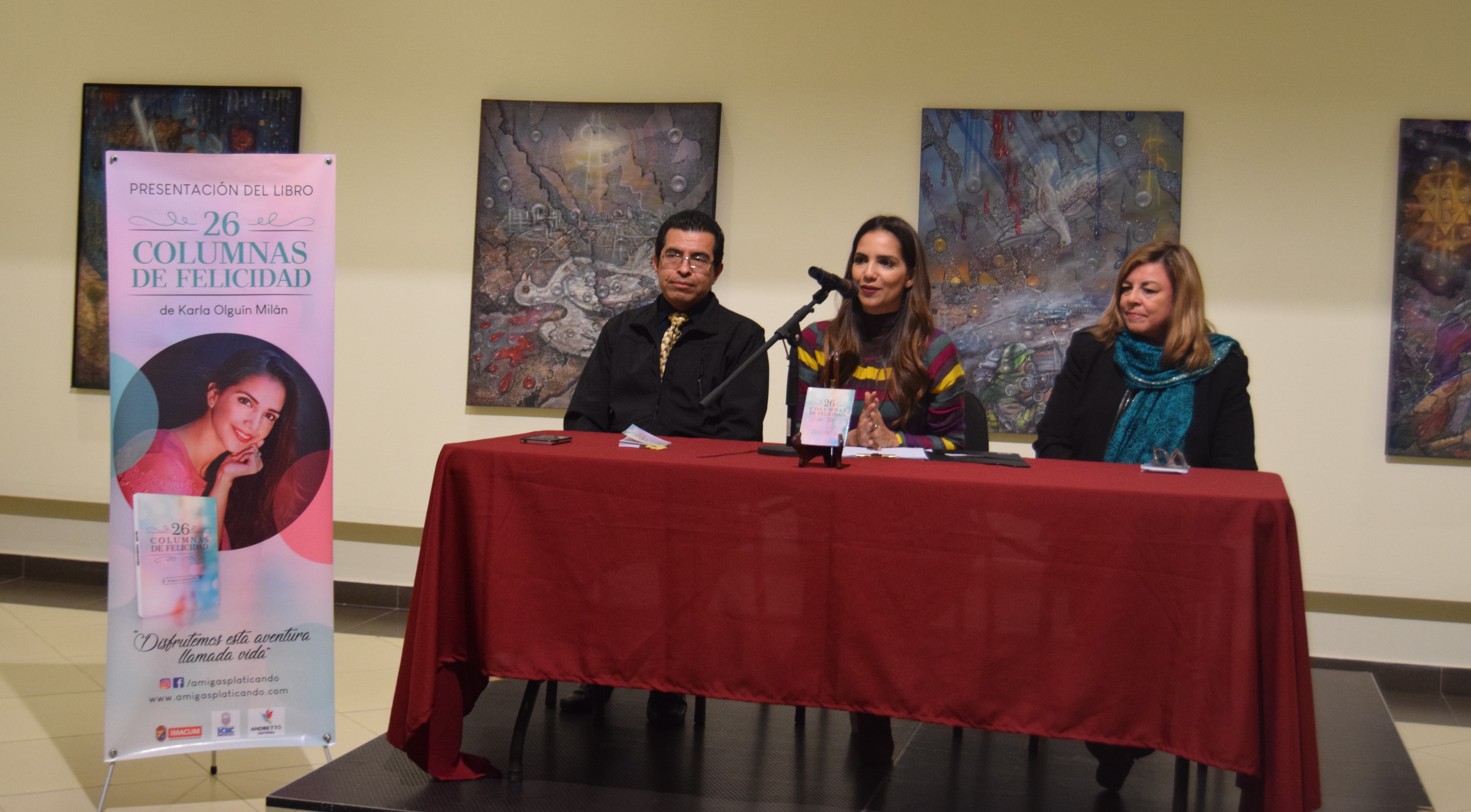 Presenta CEART Tecate 26 columnas de felicidad por Karla Olguín