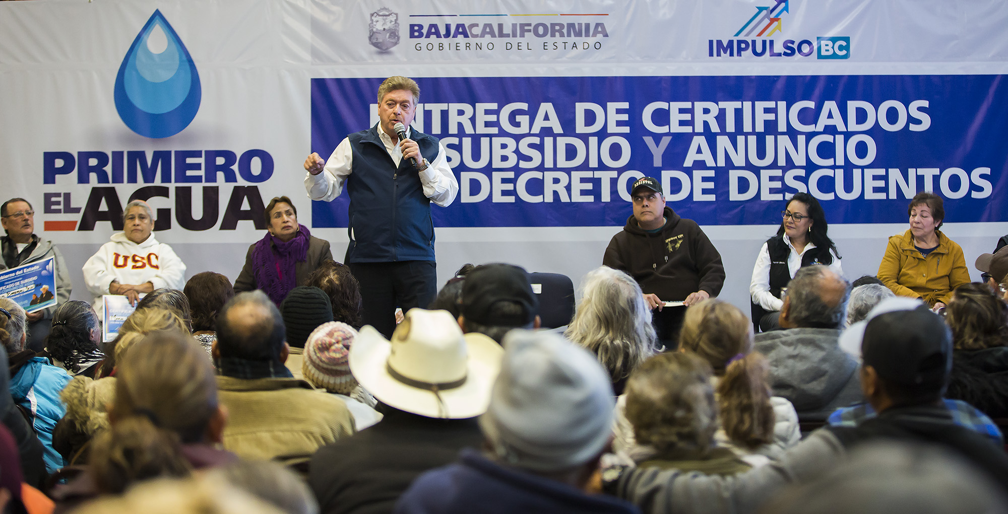 Anuncia Gobernador Kiko Vega decreto de descuentos en servicios de agua en beneficio de la economía familiar