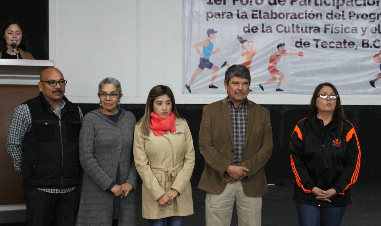 Gobierno Municipal realizó el 1er Foro de la Cultura Física y el Deporte de Tecate