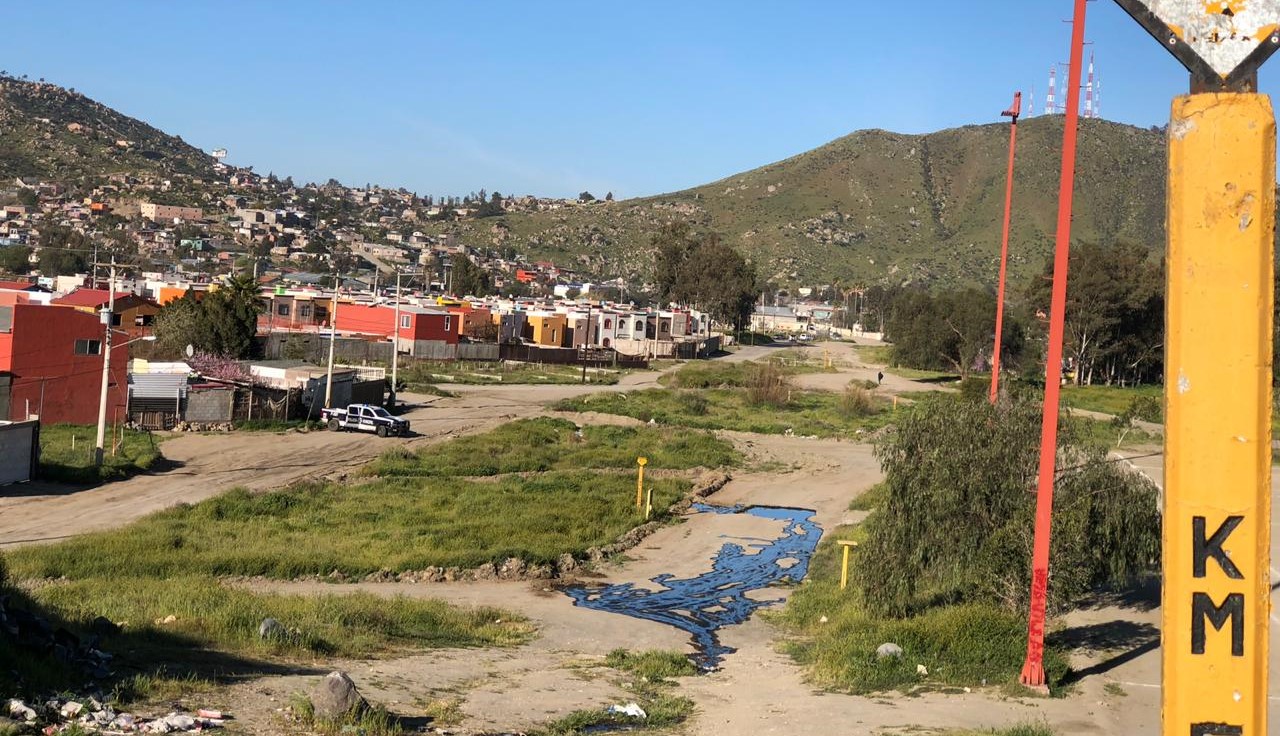 Robo de combustible provoca derrame en Tecate