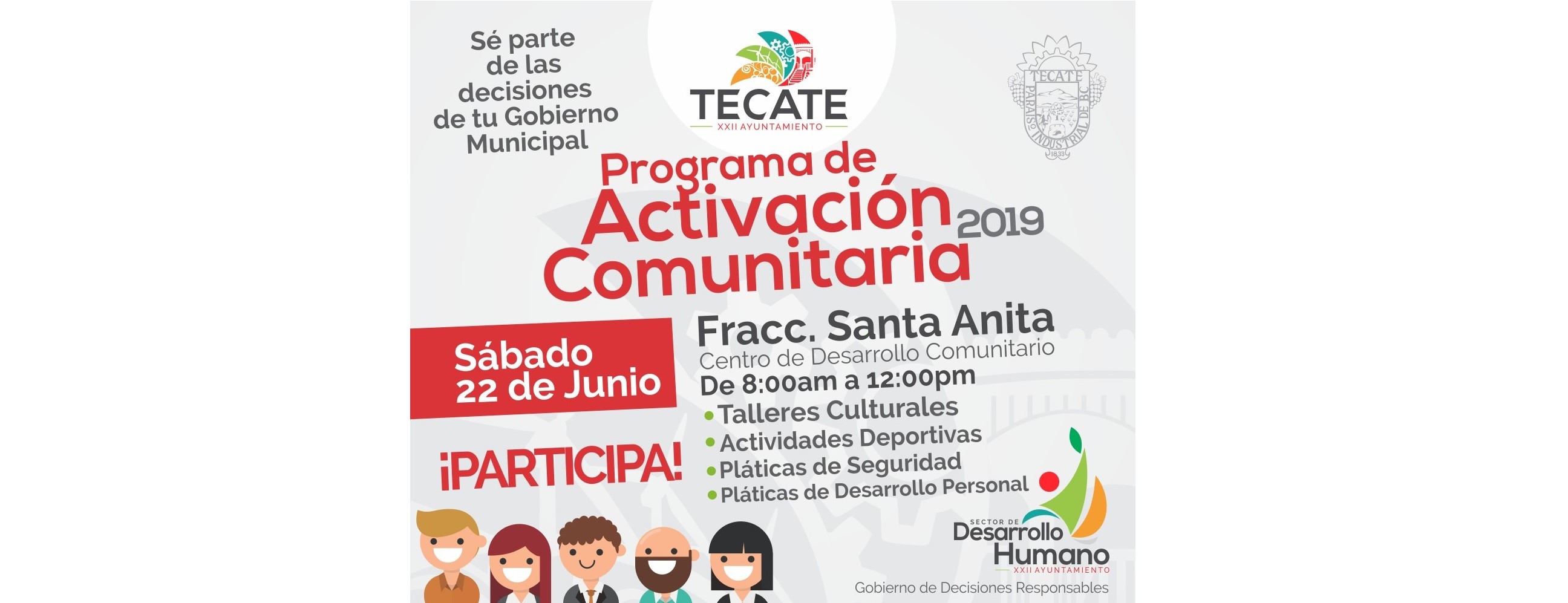 Gobierno Municipal llevará Activación Comunitaria a Santa Anita