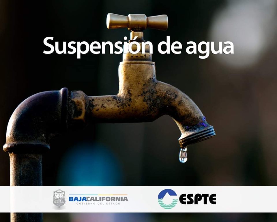 21 Colonias de la zona este estarán sin servicio de agua