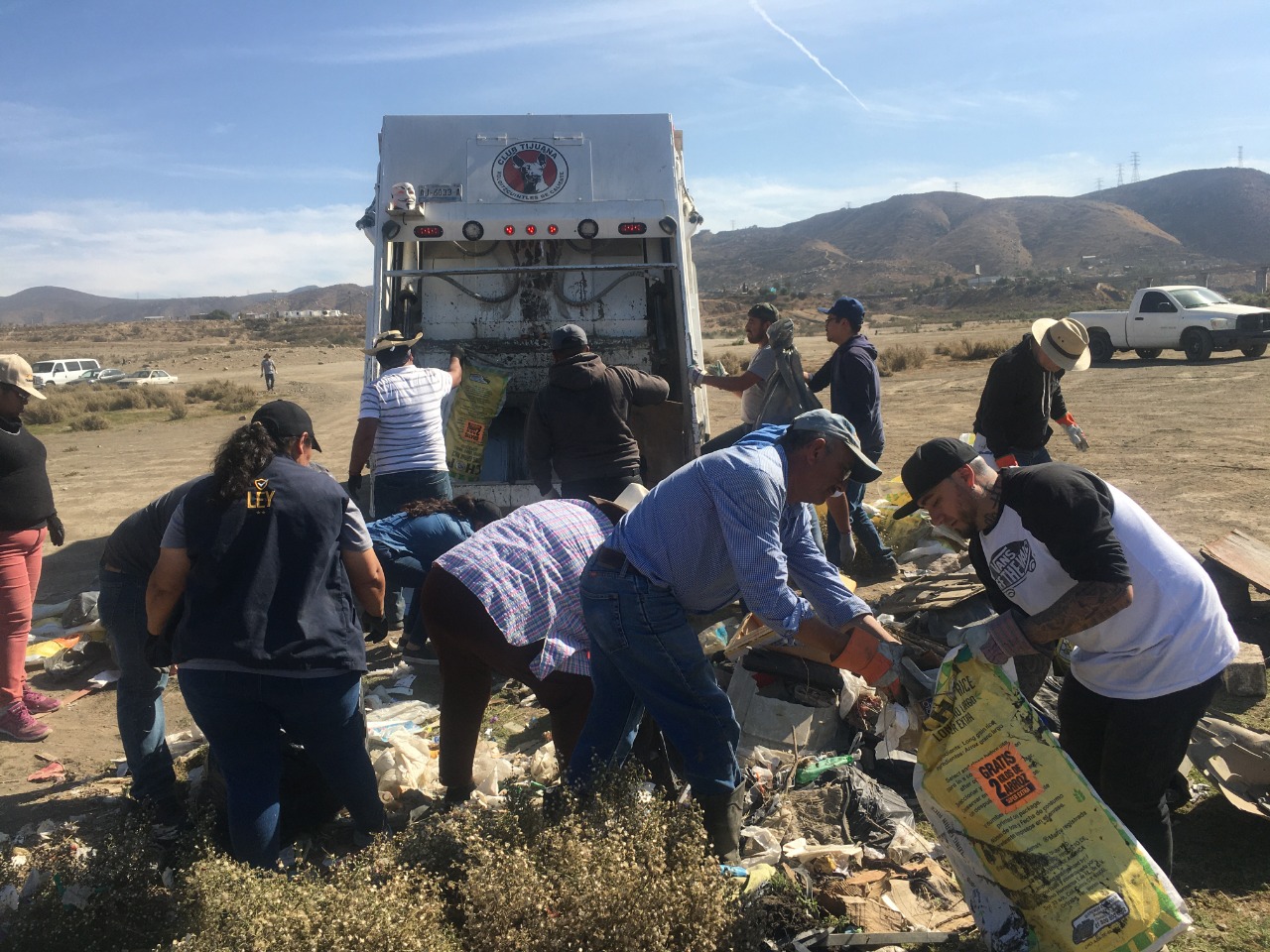 Presa Abelardo L. Rodríguez: voluntarios recolectaron tres toneladas de basura del vaso