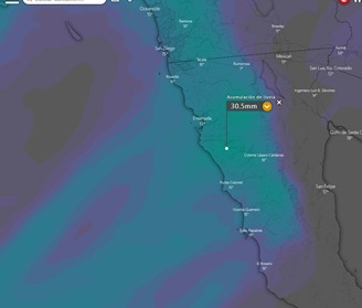 Protección Civil espera lluvia para martes y miércoles en Baja California