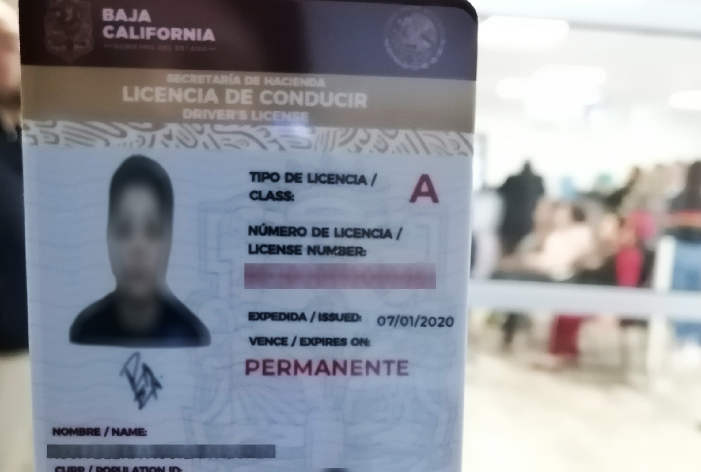 Licencias de conducir permanentes para bajacalifornianos