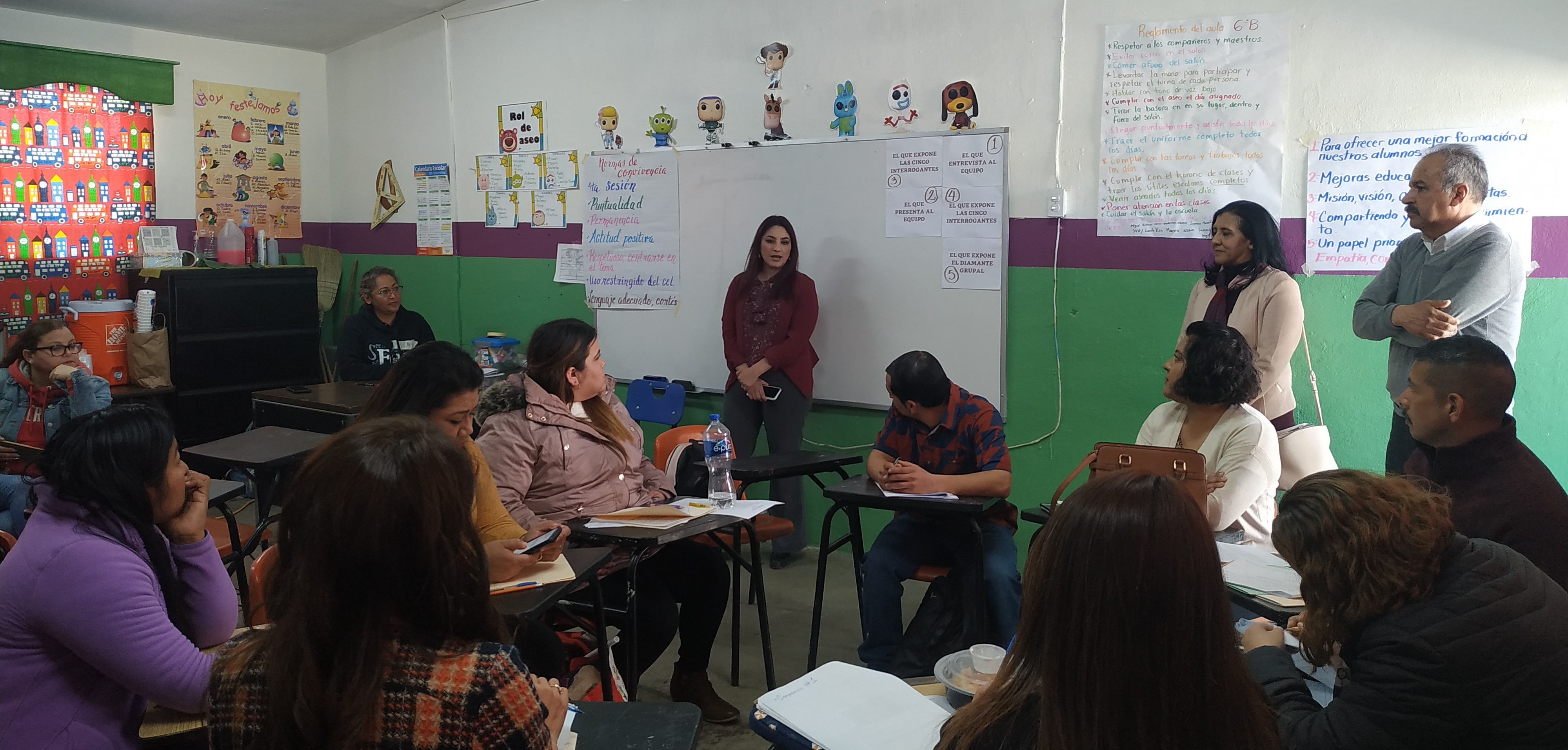 Participan docentes en la Cuarta Sesión Ordinaria del Consejo Técnico Escolar