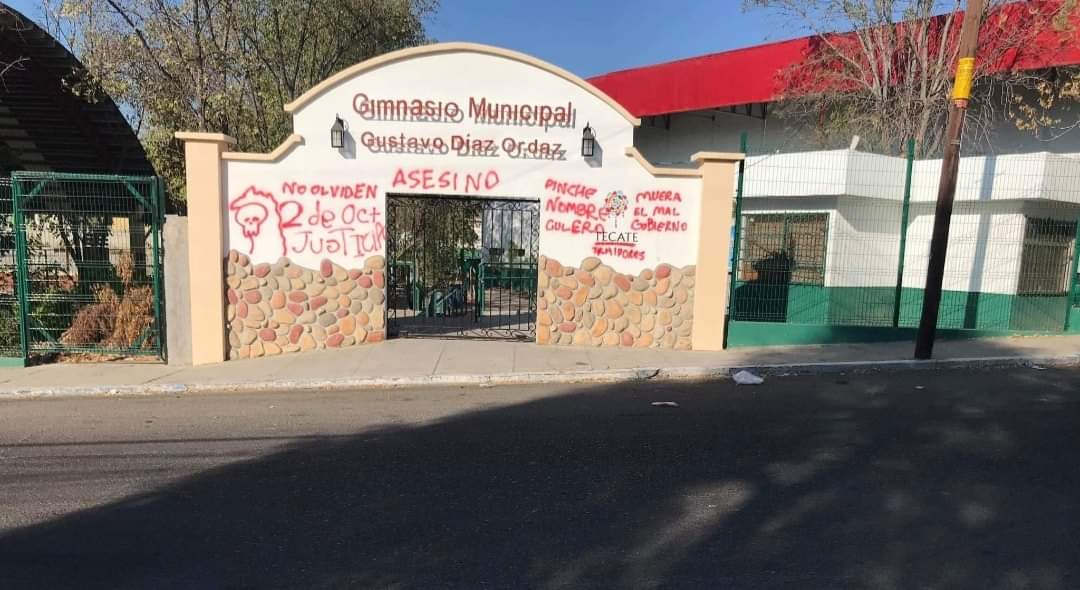 Renombrarán Gimnasio Municipal de Tecate a “2 de octubre de 1968”